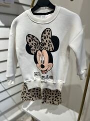 BEYAZ 2Lİ MİCKEY MOUSE