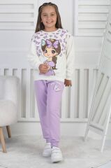 LİLA KELEBEKLİ TAKIM