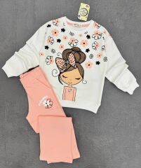 TURUNCU ÇİÇEKLİ TAKIM