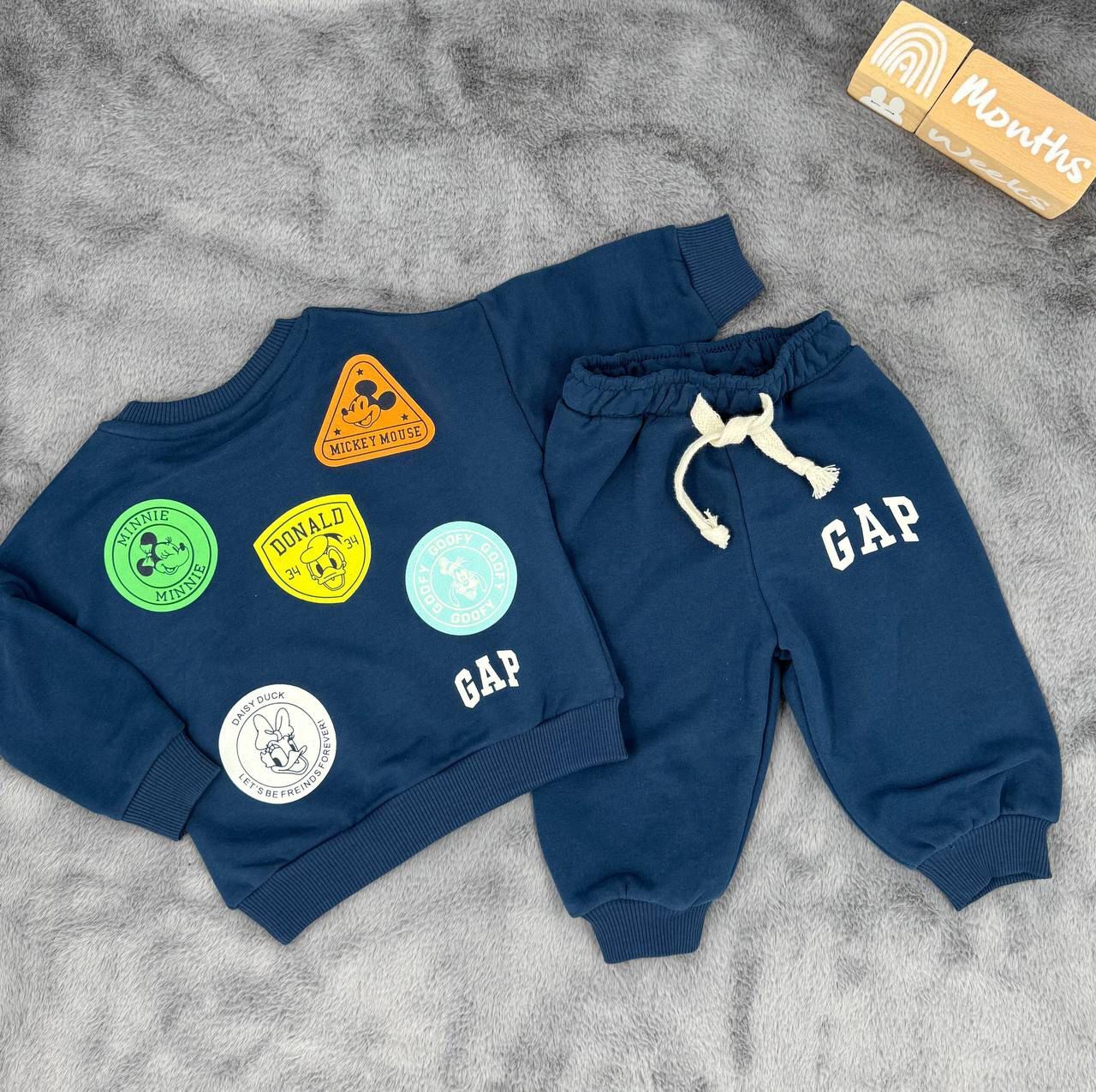 GAP  MAVİ  BEBEK EŞORTMANI