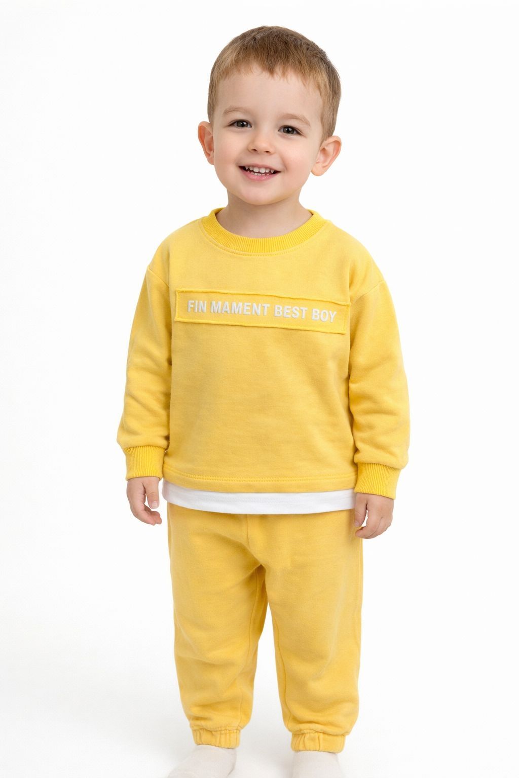 HARDAL SARISI FIN MAMENT ERKEK  EŞOFMAN TAKIMI