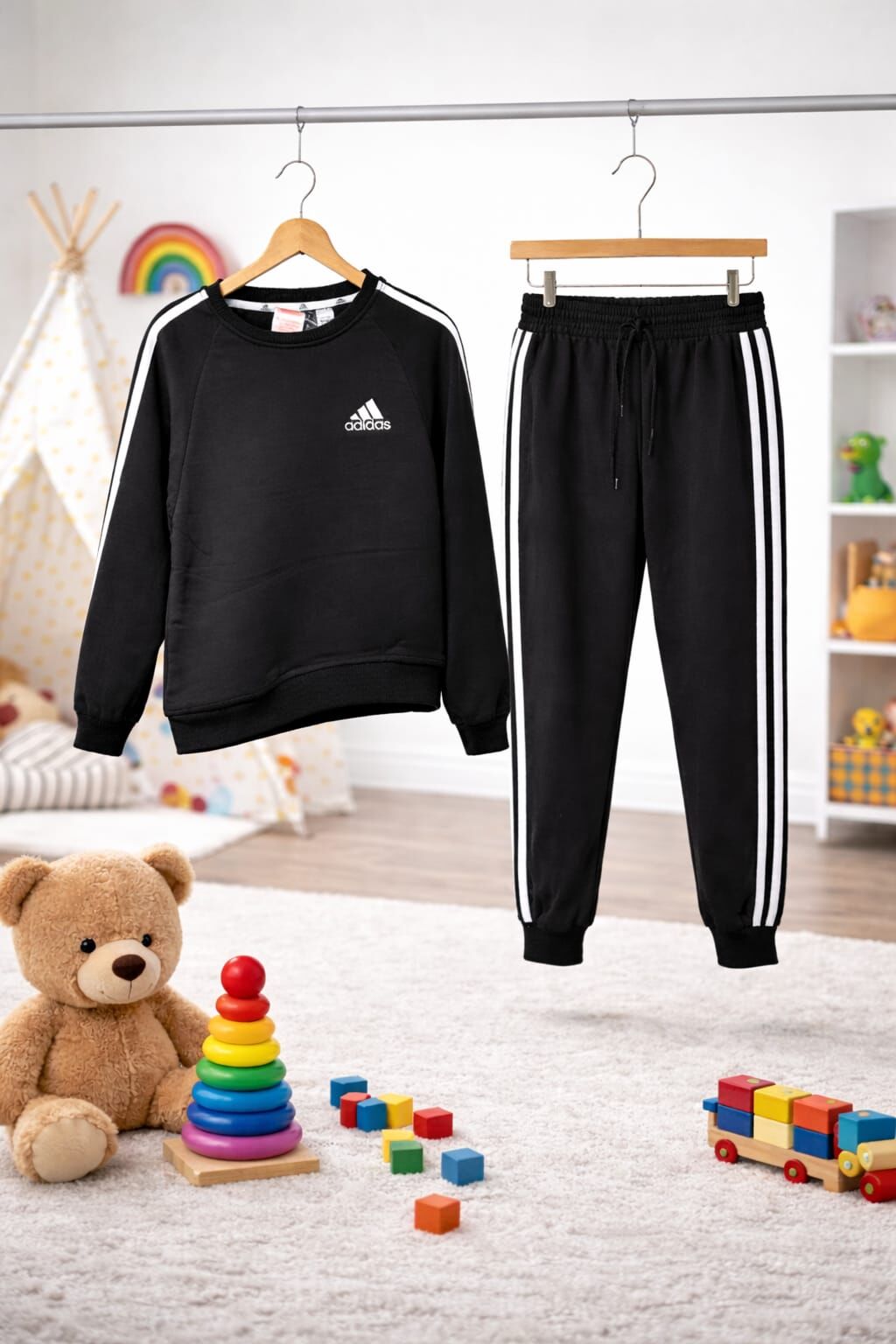 ADİDAS SİYAH EŞOFMAN TAKIMI